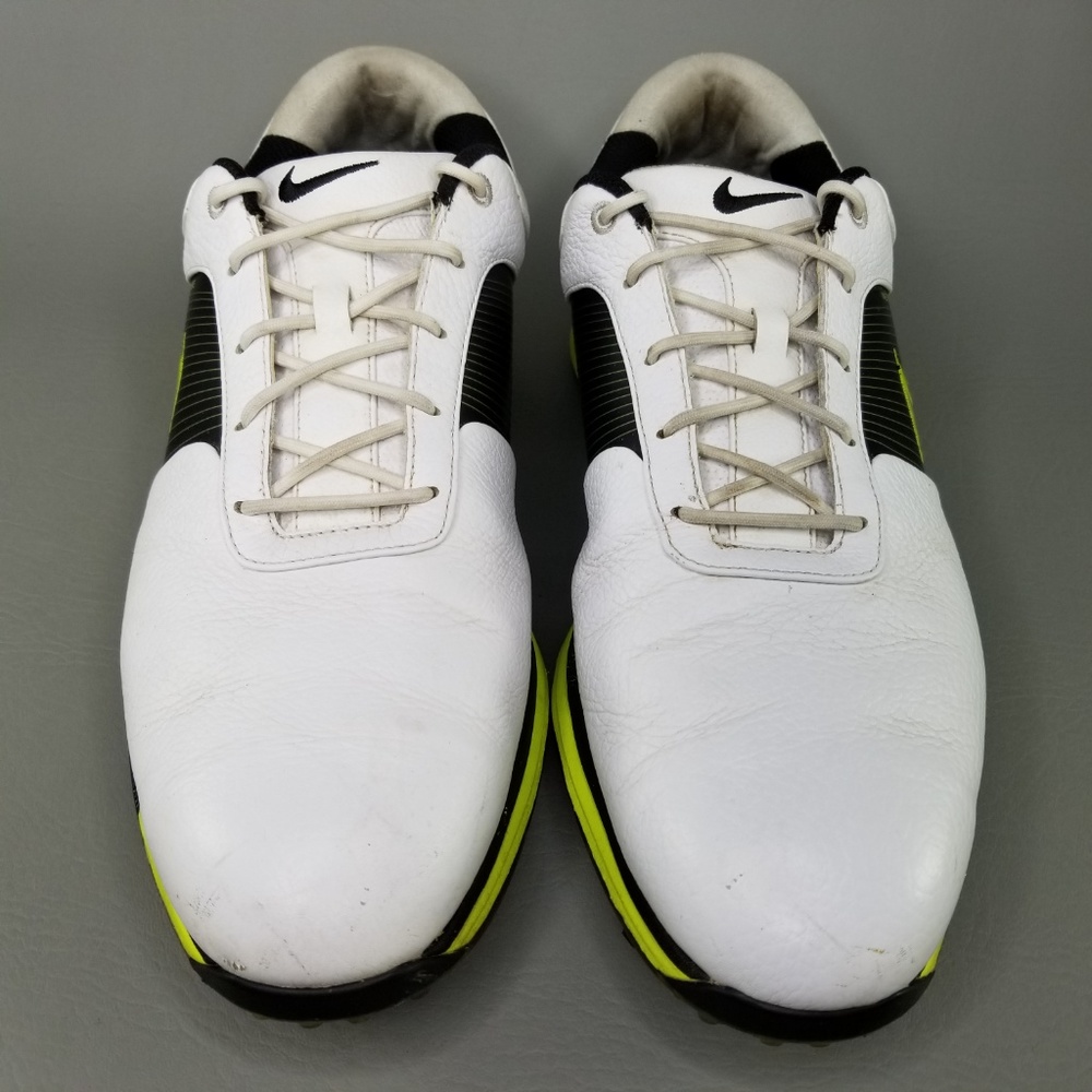 Nike Lunar Control Leather Golf Shoes 11.5 White - Picture 5 of 8